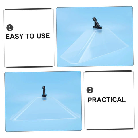 Windproof Sprayer Accessory With Transparent Dual Head Sprinkler for Efficient Field Watering, horn-shaped nozzle, easy to use.