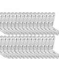 Hella Sturdy Stainless Steel Shelf Brackets, L Shaped Corner Mounts With Hardware, multiple L brackets for heavy duty support.