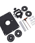 Heavy Lifter Router Lift For Weekend Warriors Featuring Micro Pinpoint Dial Adjustments Plug And Play Four Ring System parts and tools