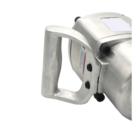 Heavy Duty Pneumatic Impact Wrench Delivering Beast Mode 2000Nm Torque And Smooth Reversible Air Gun handle close-up, ergonomic design.