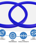Door Gasket Replacement For 1730 Series Steam Sterilizer 02610020 Seal Gasket blue silicone ring