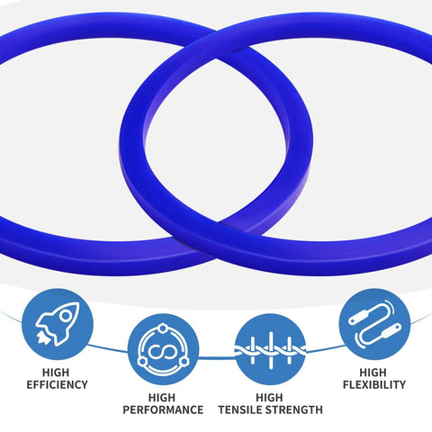 Door Gasket Replacement For 1730 Series Steam Sterilizer 02610020 Seal Gasket blue silicone ring