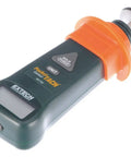 Handy Pocket Tachometer With Dual Modes Contact Surface Speed Meter And Non Contact Light Beam