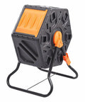 Rotating Compost Tumbler Bin, 18.5 Gal Capacity, 360 Degree Turning For Quick Garden And Kitchen Waste Recycling, BPA Free