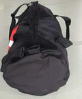 Massive 32 Inch Mesh Scuba Gear Duffel With Detachable Shoulder Strap Heavy Duty Waterproof Dive Bag black side view