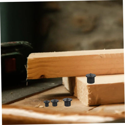 Badass Eight Piece Carbon Steel Dowel Transfer Pin Kit For Woodworker Pros Who Want To Nail Center Marking Exactly And Align Boards Perfectly For Rock Solid Joints Using Plated Steel Centers To Drill Matching Holes Fast On Any Diy Project, black carbon steel pins in wood