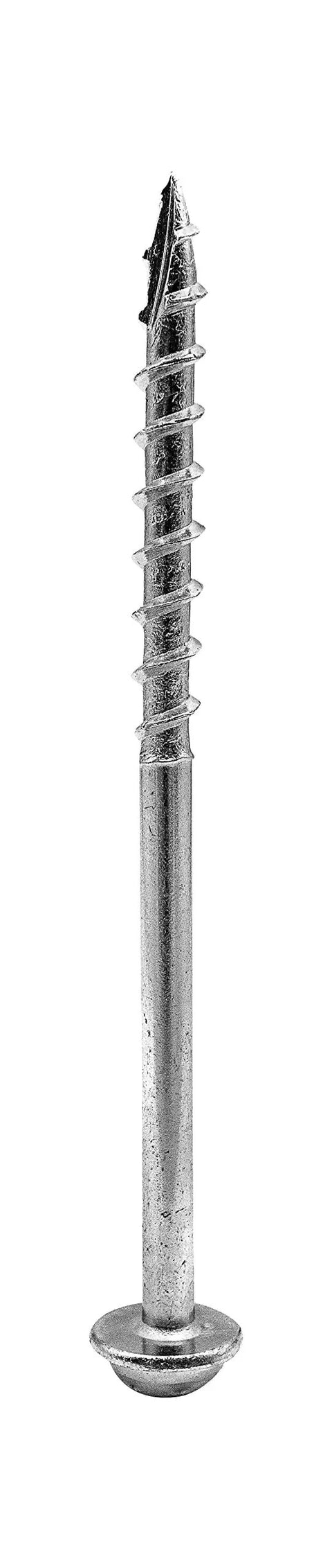 Wood Pocket Hole Screws Size 7 Two And A Half Inch Washer Head Coarse Thread Torx Self Tapping Zinc Coated