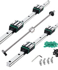 Heavy Duty DIY CNC Linear Rail And Ball Screw Kit With 2 HGR20 600mm Rails 4 HGH20CA Carriages SFU1605 600mm Ball Screw