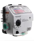 Top Tier Water Heater Natural Gas Valve Replacement For Straightforward Diy Fixes And No Sweat Home Projects With Reliable 24 Volt Operation And Heavy Duty Construction, control valve front view including status lights.
