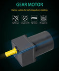 Gear motor for Heavy Duty Wire Twister Machine For Copper Recycling, designed for half-stripped wire twisting.
