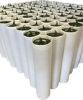 40 Pack Multi Purpose Grease Bundle With 14 Ounce Tubes In Four Cases Of Ten High Performance Lithium Complex EP2 Pro Grade Heavy Duty Industrial Lubricant For General And Industrial Use Mixed Brand Color Varieties Red Tan Blue Black Purple Go To, showing open grease tubes in white containers.