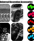 Glow In The Dark Tire Valve Caps Universal Fit For Cars Trucks Motorcycles SUVs And Bicycles With Five Color Pack Of 20