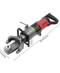 This 1150W Hydraulic Electric Rebar Bender is a total game changer for construction sites, measuring 68cm for efficient bending.