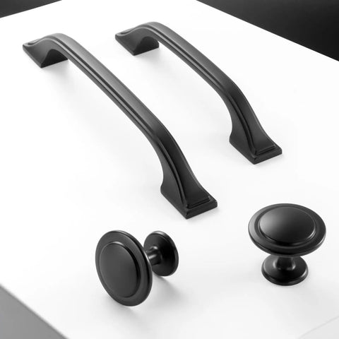 Premium Matte Black Cabinet Pulls 3 Inch Center To Center 10 Pack Bundle Crafted From Rock Solid Steel For Modern Kitchen Drawers