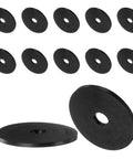 Set Of 12 Rubber Spacers For Vibration Damping 1-1/4 Inch Outer Diameter 1/4 Inch Inner Diameter 1/16 Inch Thick Round Bushings Grommets