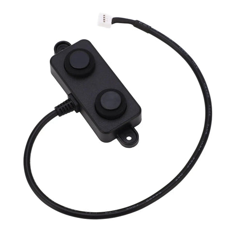 Boss Level Ultrasonic Distance Sensor For Robots, UART Controlled Range Detector, waterproof, black casing with cable