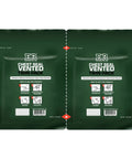 Ever Ready First Aid Chest Seal Vented Twin Pack, green dual-pack with 6.6-inch square occlusive dressings for open chest wounds.