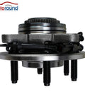 Side view of Front Wheel Hub Bearing Assembly For 4x4 Ford F150 2004 2005 6 Lug With ABS, featuring flange and offset details.