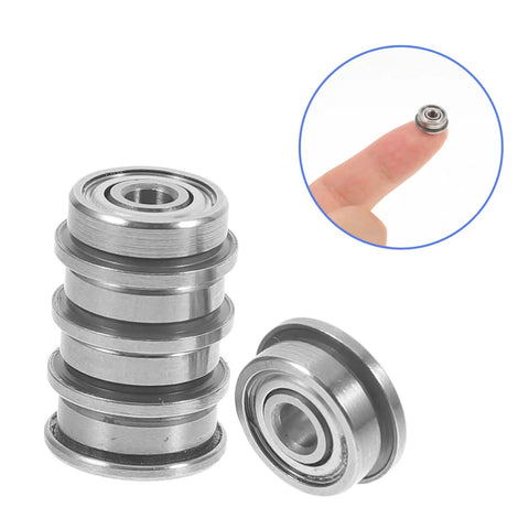 Premium 3D Printer Bearings 10 Pack With Sweet Smooth Rolling For Skateboard Replacement Durable Steel Build Keeps Your Gear Turning Slick Perfect For Tinkerer Shop Mods