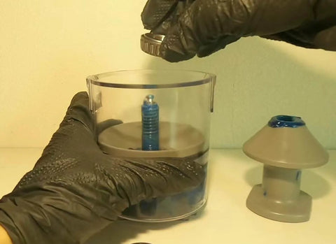 Hand Bearing Packer And Wheel Bearing Packer Tool, Portable Self Contained Grease Repack System For Bearings Up To Three And A Half Inches