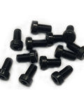 Rugged Eight Forty Socket Head Screws In Matte Black Oxide Finish With T15 Torx Star Drive For Tactical Picatinny Rails And Custom Firearm Rings Built Different For Every Shooter Pack Of Twelve Pieces.