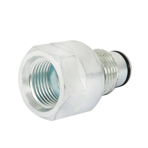 Closed Center P40 Adapter Plug For Hydraulic Directional Control Valves Durable Steel Construction With BSPP G1 2 And SAE10 7 8 14 UNF Interfaces