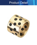 Heavy Duty Sleeve Bearing 20Mm Id X 26Mm Od X 20Mm Length Oilless Plain Bushing Carbon Steel Bronze Core showing detailed design and structure.