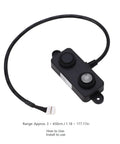 Ultrasonic Sensor For Vehicle Detection And Parking, A No Brainer Pick For Robot Obstacle Avoidance, Stable Output And Wide Range