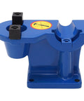 Universal CNC Tool Holder Fixture With Vertical And Horizontal Locking Aluminum Alloy Clamping System For Industrial Use BT30 Compatible Lightweight Yet Rugged For Easy Setup, blue aluminum alloy clamp with locking blocks