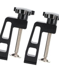 Built Tough Woodworking Fixture Clamps Aluminum Alloy Stainless Steel Grip Jigs For Router Table Saw Bench 2 Pack