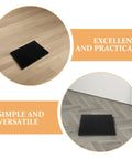 Packing Foam Padding Sheet on wood floor, Black Polyurethane Foam, Moldable and Flexible, for Shipping and Packaging Ceramics and Electronics