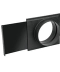 6 Inch Dust Collection Blast Gate For Workshop Airflow Control, Easy Open And Shut Design, ABS Plastic Body