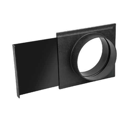 6 Inch Dust Collection Blast Gate For Workshop Airflow Control, Easy Open And Shut Design, ABS Plastic Body