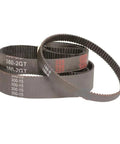 Heavy Duty 2GT Timing Belt Drive Kit Fits 66 To 170mm Diameter With Ultra-Smooth 6Mm Width, three belts shown.
