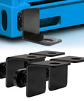 4 Pack Shipping Container Anchors With Side Twist Locks And Tie Downs For Securing Containers To Rock Floor Or Concrete Anti Rust Coating