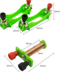 Hands On Electromagnet Experiment Kit For Teens A Real World Physics Circuit Model with green plastic components and dimensions