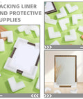 Thickened Foam Corner Edge Protectors Set Universal Size Soft Foam Padding For Moving And Packing Picture Frames And Furniture Wrapping