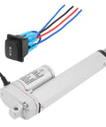 Beefy 12V Linear Actuator With 50 To 400mm Adjustable Stroke, 14mm Per Second, 1000N Lift, IP54 Waterproof, Includes Waterproof Switch