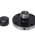 ER25 Collet Chuck 100mm Carbon Steel Tool Holder For CNC Milling Machines And Lathes 0.005 Inch Precision Accuracy Stable Tool Holding For Machinists Pro Grade Workshop Collet Set, front view