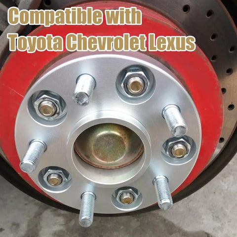 5 Pack Steel Wheel Studs And Lug Bolts, 49mm Long M12x1.5 Replacement For Chevy, Lexus, Toyota, Scion, Pontiac Cars, Installed on Wheel Hub