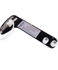 Analog Tension Gauge For Sailboat Rigging And Wire Rope, Fits 2.5, 3 And 4 Mm Cables, High Precision Dial Readout In Kilograms, Real Time Tension, Five Percent Accuracy, Perfect For Tuning Rigging And Boosting Sail Performance. handheld metal gauge with spring and calibration plate