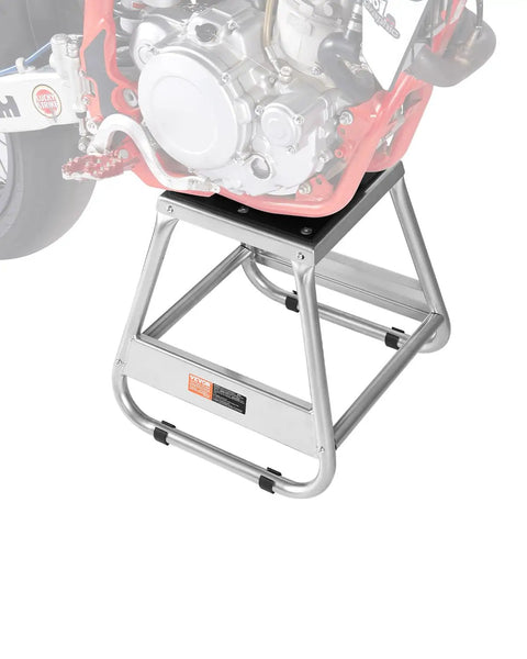 Beefy Dirt Bike Stand With 1100 LB Load Capacity And 16 Inch Universal Fit Lift Heavy Duty Non Slip Off Road Steel Maintenance Stand