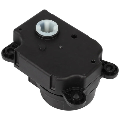 Order This Direct Fit Climate Blend Door Actuator To Swap Right On Your Buick Encore Chevy Spark Volt Or Cadillac Elr For Zero Hassle Cabin Heating And Cooling Everyday in black plastic with 6-pin connector.