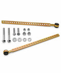 Height Control Valve Linkage Kit With 14 Inch Adjustable Rod Complete Hardware Kit Included Direct Replacement For HDX Style Systems Easy Install Plug And Play Ready Heavy Duty Suspension Upgrade For Trucks SUVs Vans, adjustable rods and hardware