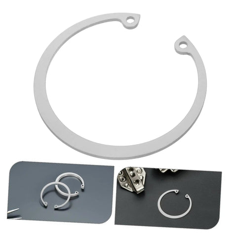 Stainless Steel C Type Snap Ring Set 5 Piece Retaining Clip Kit For Axles And Moving Parts Easy Install Heavy Duty And Do It All Circlip Assortment