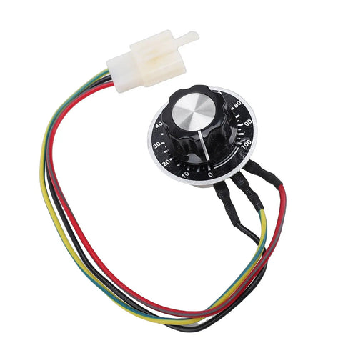 Electric Bike Speed Control Knob With 390mm Wire Three Settings For Electric Scooters Trikes ATVs UTVs And Karts