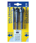 Steel Countersink Set, 3 Piece, Sizes 1/2 In, 5/8 In, 3/4 In, 3/8 In Shank, 90 Degree Countersink for Woodworking, packaging view