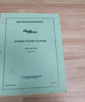 No Fuss Steam Cleaner Operator Manual SE 150B S 809 Replacement Guide showing instruction manual for Hydro Steam Cleaner.