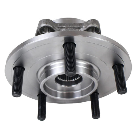 Front Wheel Bearing Hub Assembly For 2009 To 2017 Dodge Journey And 2014 To 2015 Ram ProMaster 1500 2500 3500 Five Lug With ABS Premium Replacement Wheel Hub For Easy Install And Long Lasting Performance metal hub with five studs