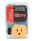 Heavy Duty Automatic Voltage Protector With Over And Under Voltage Cutoff Surge Shield For Fridge And AC And Home Electronics, 120V voltage controller.
